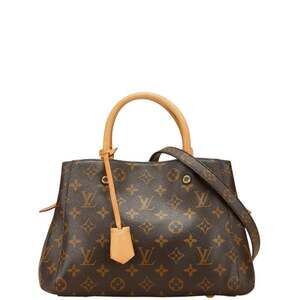 Louis Vuitton Montaigne Handbag Canvas #245432L17B